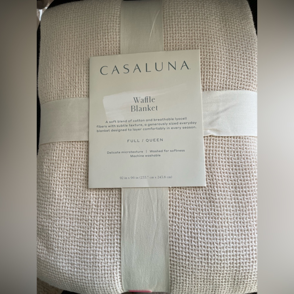 Casaluna Waffle Blanket